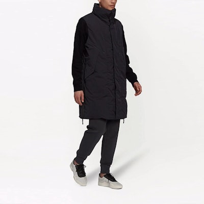 Y-3 FW21 Rompi Panjang Hitam Berlapis Tebal HB3337 Purchase Y-3 FW21 Rompi Panjang Hitam Berlapis Tebal HB3337