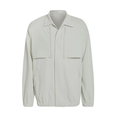 Y-3 FW21 Monochrome Track Jacket Orbit Grey HG6200