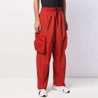 Shop Y-3 FW21 Seluar Panjang Longgar Warna Oren Solid FJ0379