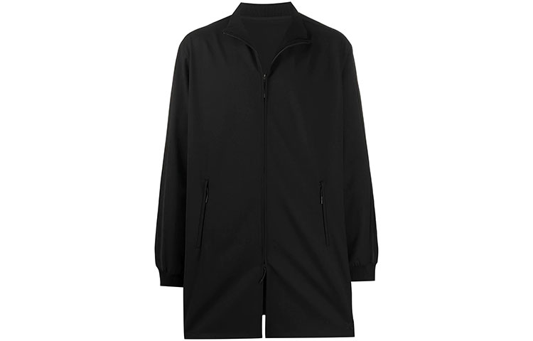 Y-3 FW21 Oversize Black Track Jacket FN5752