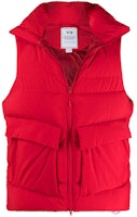 Y-3 FW21 Oversized Down Vest Red Fashion Outerwear HB6337 Y-3 FW21 Oversized Down Vest Red Fashion Outerwear HB6337
