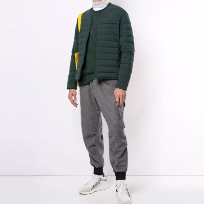 Y-3 FW21 男款背后标志绿色羽绒夹克 GK4578 Lookbook Y-3 FW21 男款背后标志绿色羽绒夹克 GK4578