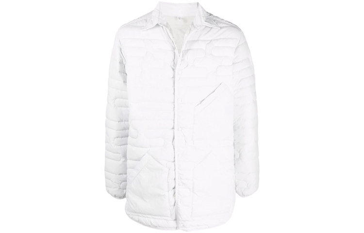 Y-3 FW21 Quilted Puffer Jacket White HB3467