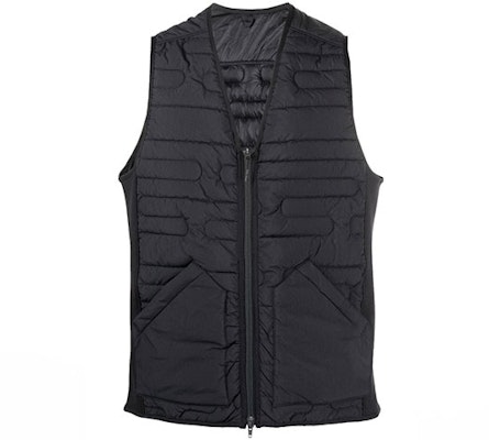 Y-3 FW21 Rompi Quilted V-Neck Hitam HB3472 Order Y-3 FW21 Rompi Quilted V-Neck Hitam HB3472