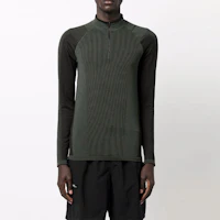 Lookbook Y-3 FW21 修身背面 Logo 拉鍊運動外套 - 灰色 HB3424