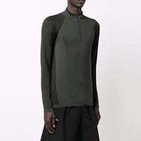 Purchase Y-3 FW21 修身背面 Logo 拉鍊運動外套 - 灰色 HB3424