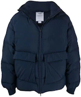 Y-3 FW21 Solid Color Puffer Down Jacket Winter Blue HB6338 Y-3 FW21 Solid Color Puffer Down Jacket Winter Blue HB6338