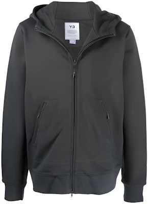 Y-3 FW21 솔리드 컬러 집업 후디 재킷 다크 그레이 코튼 HF2148 Buy Y-3 FW21 솔리드 컬러 집업 후디 재킷 다크 그레이 코튼 HF2148