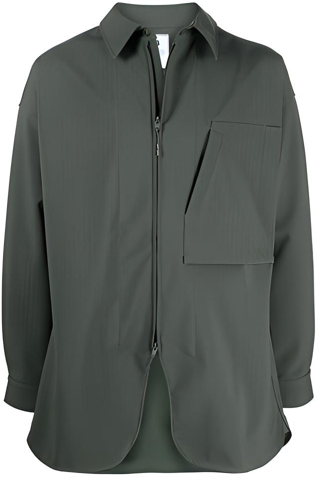 y-3-fw-21-solid-pocket-shirt-collar-jacket-green-hb-3422
