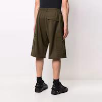 Purchase Y-3 FW21 Straight Cargo Shorts Olive Green GV4146