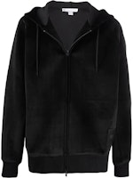 Y-3 FW21 Velvet Zip-Up Long Sleeve Unisex Sweatshirt Black - Perfect Gift Idea HB3341 Y-3 FW21 Velvet Zip-Up Long Sleeve Unisex Sweatshirt Black - Perfect Gift Idea HB3341