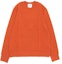 Buy Y-3 FW22 Crewneck Sweatshirt Solid Color Back Logo Fox Red. HT2294