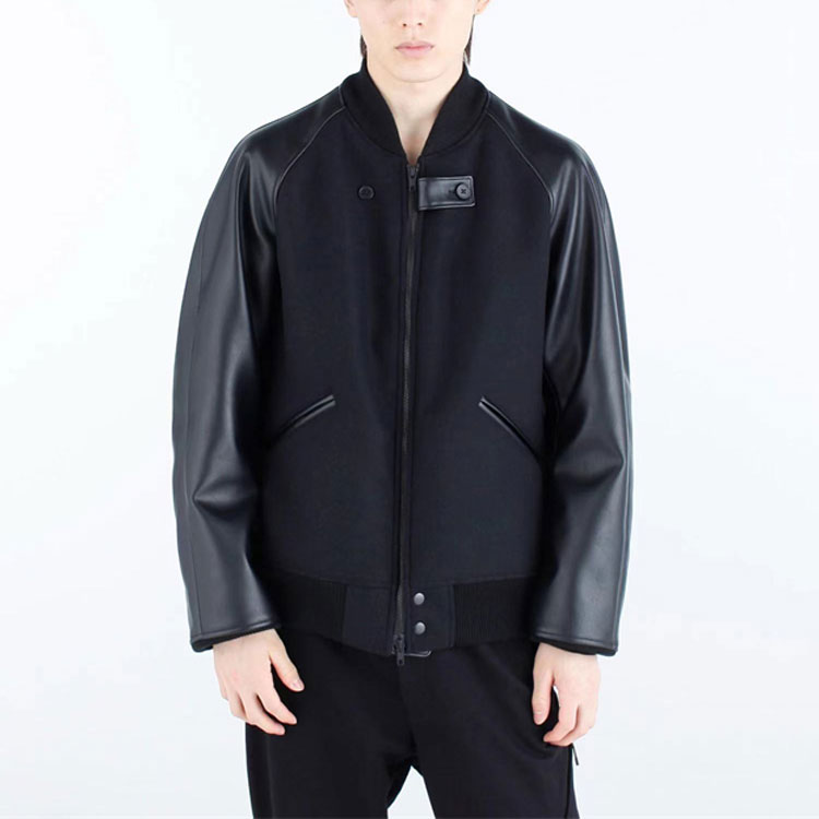 Lookbook Y-3 FW22  Solid Color Zip-Up Jacket Black HN4327