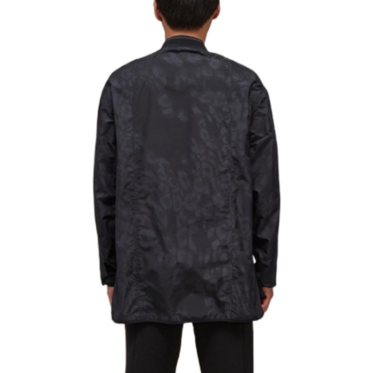 Shop Y-3 FW22  V-Neck Pullover Long Sleeve Tee Black with Logo Embroidery. HN1978