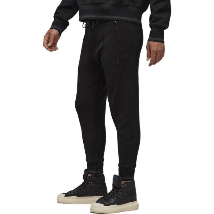 Details for Y-3 FW22 블랙 드로스트링 조거 팬츠 HM5035