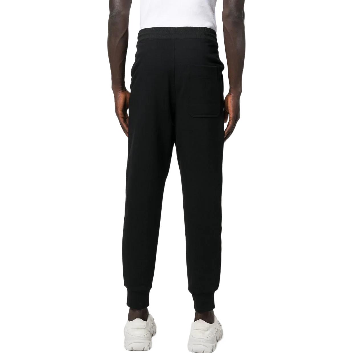 Shop Y-3 FW22 黑色Logo印花運動長褲 - 秋季系列 IB8611