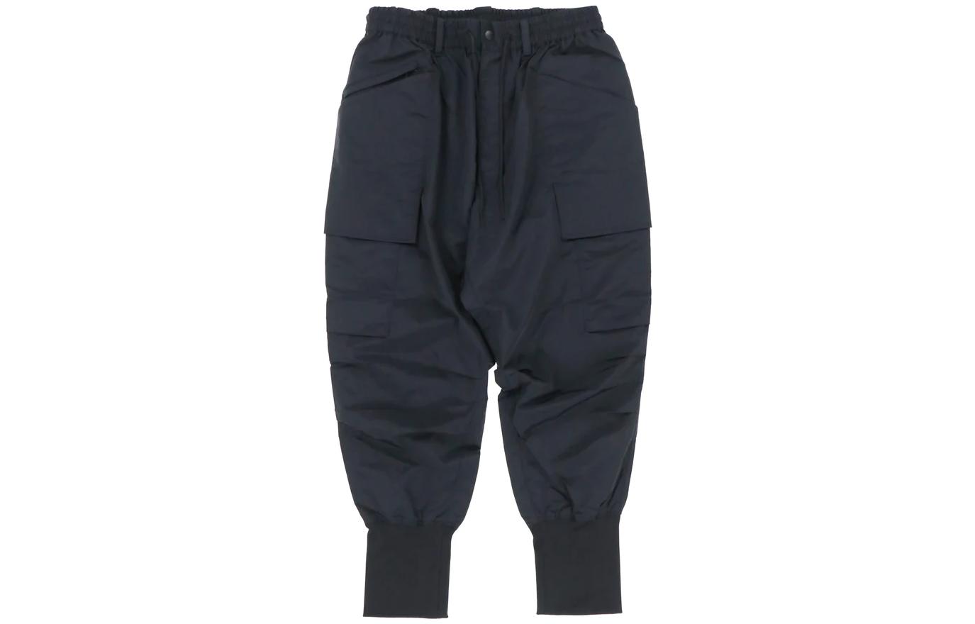 Order Y-3 FW22 黑色純色休閒運動長褲 HN4325