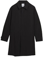 Y-3 FW22 Black Zip-Up Long Sleeve Coat with Minimal Logo HN4328 Y-3 FW22 Black Zip-Up Long Sleeve Coat with Minimal Logo HN4328