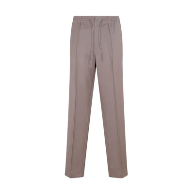 Y-3 FW22 Brown Drawstring Casual Sweatpants HT4506
