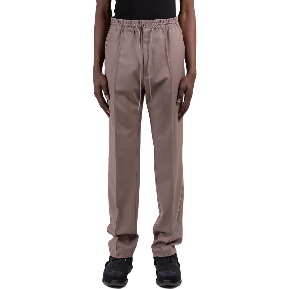 Shop Y-3 FW22 ブラウン ドローストリング カジュアル スウェットパンツ HT4506