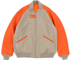 Order Y-3 FW22 拼色棒球領拉鍊長袖外套 男士拼色外套 HT4483