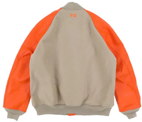 Y-3 FW22 拼色棒球领拉链长袖夹克 男士拼色外套 HT4483 Lookbook Y-3 FW22 拼色棒球领拉链长袖夹克 男士拼色外套 HT4483