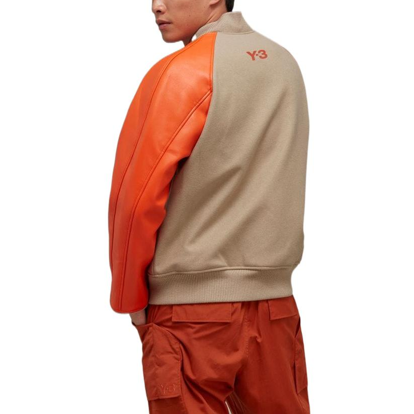 Purchase Y-3 FW22 拼色棒球领拉链长袖夹克 男士拼色外套 HT4483