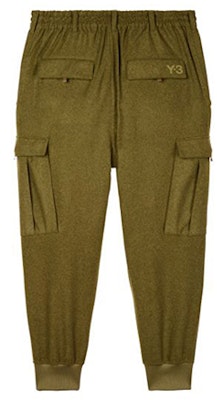 Y-3 FW22 綠色純色工裝運動長褲 HT4476 Lookbook Y-3 FW22 綠色純色工裝運動長褲 HT4476