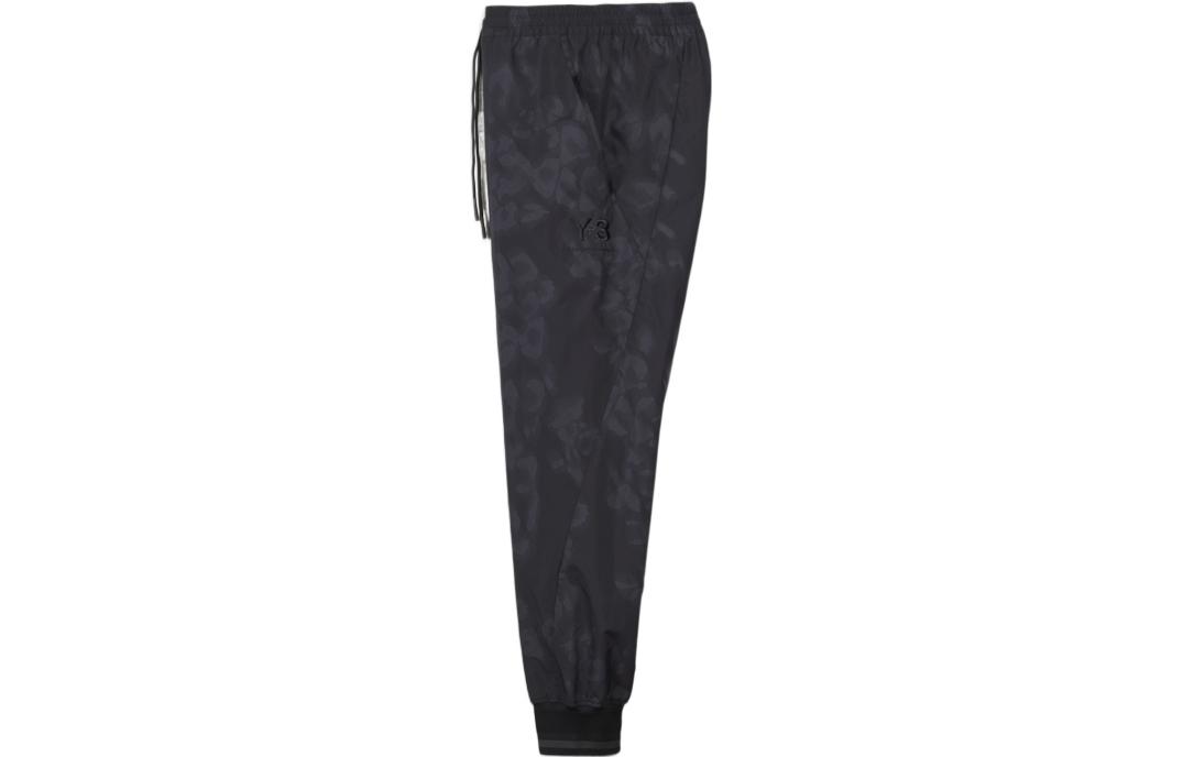 Order Y-3 FW22 豹紋抽繩運動長褲 黑色 HN1973