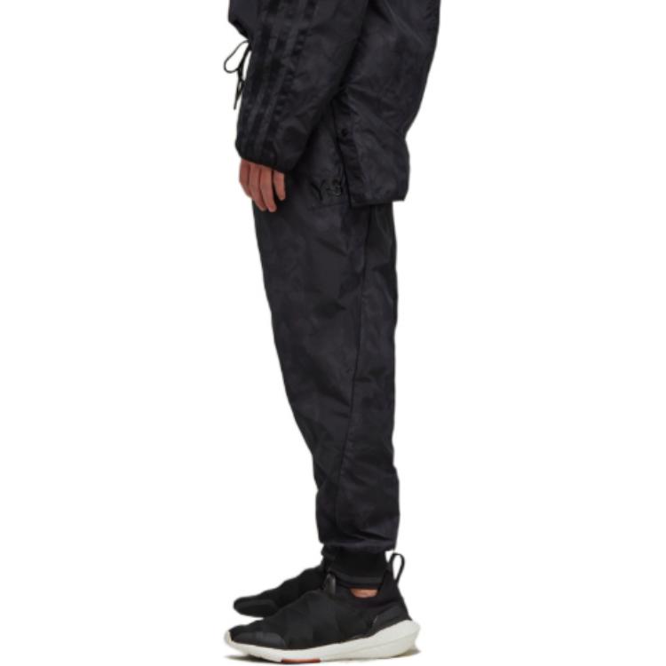 Purchase Y-3 FW22 豹紋抽繩運動長褲 黑色 HN1973