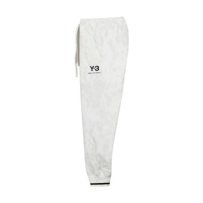 Y-3 FW22 Leopard Side Logo Soccer Pants Unisex White HS9928