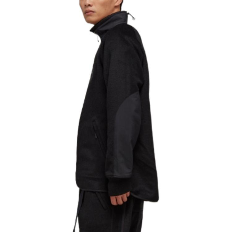 Purchase Y-3 FW22 로고 아플리케 플리스 자켓 유니섹스. HN1969