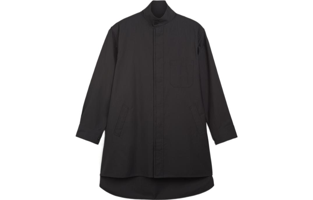 Order Y-3 FW22 Long Sleeve Mid-Length Shirt Black H63052