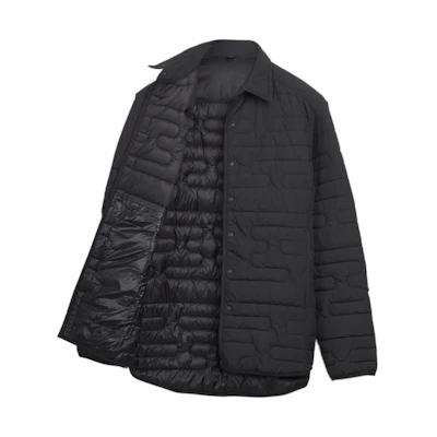Y-3 FW22 Men’s Black Solid Single-Breasted Collar Jacket HM9341