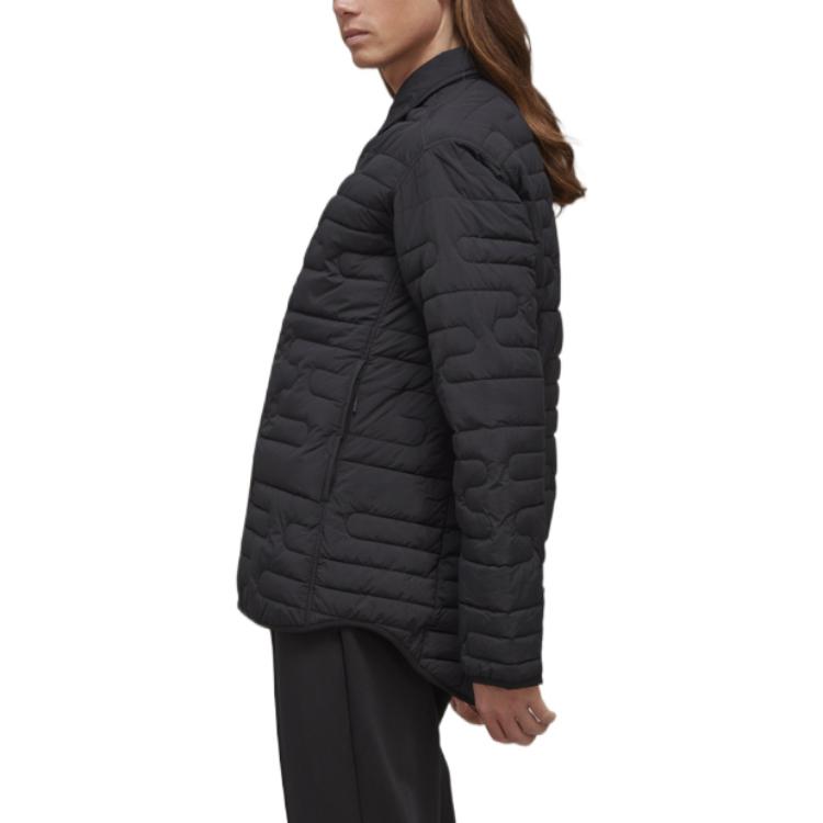 Y-3 FW22 Men’s Black Solid Single-Breasted Collar Jacket HM9341 圖 6