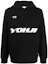 Buy Y-3 FW22 Pullover Sweatshirt with Logo Print in Black HT4732
