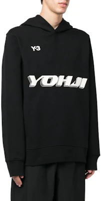 Y-3 FW22 Pullover Sweatshirt with Logo Print in Black HT4732 Purchase Y-3 FW22 Pullover Sweatshirt with Logo Print in Black HT4732