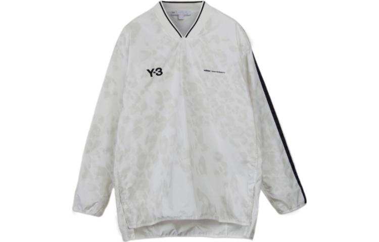 Order Y-3 FW22 Small Logo V-Neck Striped Long Sleeve T-Shirt White Men’s HS9876