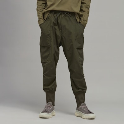 Y-3 FW22 Celana Jogger Hijau dengan Drawstring Solid Color HT4485 Purchase Y-3 FW22 Celana Jogger Hijau dengan Drawstring Solid Color HT4485