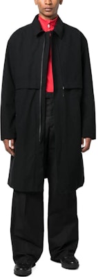 Y-3 FW22 솔리드 집업 롱슬리브 코트 자켓 블랙 HP1346 Lookbook Y-3 FW22 솔리드 집업 롱슬리브 코트 자켓 블랙 HP1346
