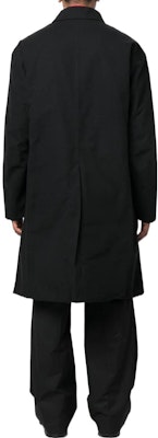 Y-3 FW22 솔리드 집업 롱슬리브 코트 자켓 블랙 HP1346 Shop Y-3 FW22 솔리드 집업 롱슬리브 코트 자켓 블랙 HP1346