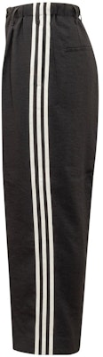 Y-3 FW22 스트라이프 와이드 레그 캐주얼 팬츠 유니섹스 블랙 IA1657 Shop Y-3 FW22 스트라이프 와이드 레그 캐주얼 팬츠 유니섹스 블랙 IA1657