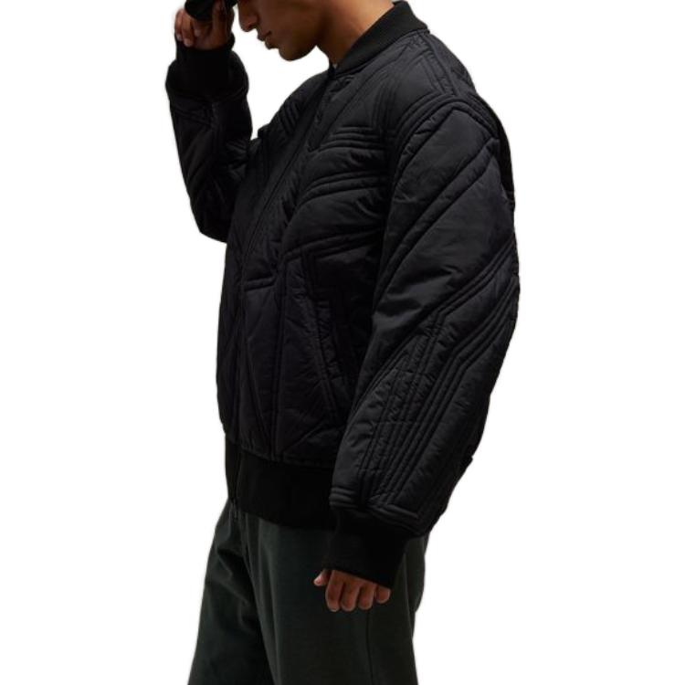 Y-3 FW23 Black Zip-Up Loose-Fit Bomber Jacket Unisex. IL2059 圖 5