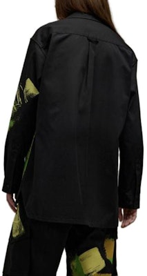 Y-3 FW23 Oversized Single-Breasted Long-Sleeve Shirt Unisex Black IP7948 Purchase Y-3 FW23 Oversized Single-Breasted Long-Sleeve Shirt Unisex Black IP7948