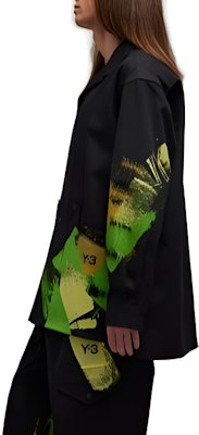 Y-3 FW23 Oversized Single-Breasted Long-Sleeve Shirt Unisex Black IP7948 Details for Y-3 FW23 Oversized Single-Breasted Long-Sleeve Shirt Unisex Black IP7948