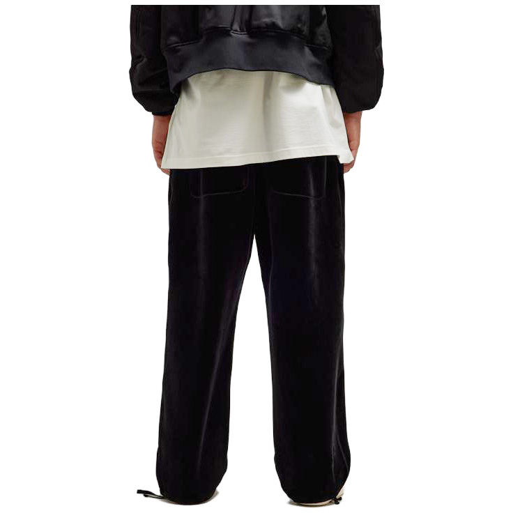 Details for Y-3 FW23 오버사이즈 와이드 레그 드로스트링 팬츠 유니섹스 블랙. IL2147