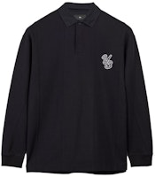 Y-3 FW23 Rugby Long Sleeve Shirt Unisex Navy Blue IL4618 Y-3 FW23 Rugby Long Sleeve Shirt Unisex Navy Blue IL4618