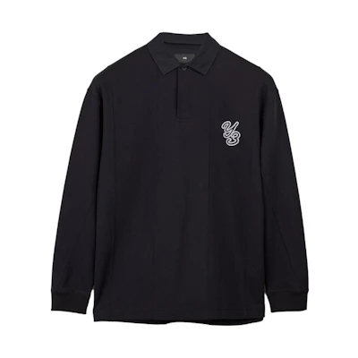 Y-3 FW23 Rugby Long Sleeve Shirt Unisex Navy Blue IL4618