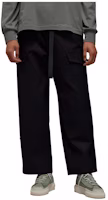 Y-3 FW23 Unisex Black Solid Color Loose Fit Casual Work Pants. IP7949 Y-3 FW23 Unisex Black Solid Color Loose Fit Casual Work Pants. IP7949