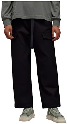 Y-3 FW23 유니섹스 블랙 루즈핏 캐주얼 워크 팬츠. IP7949 Buy Y-3 FW23 유니섹스 블랙 루즈핏 캐주얼 워크 팬츠. IP7949